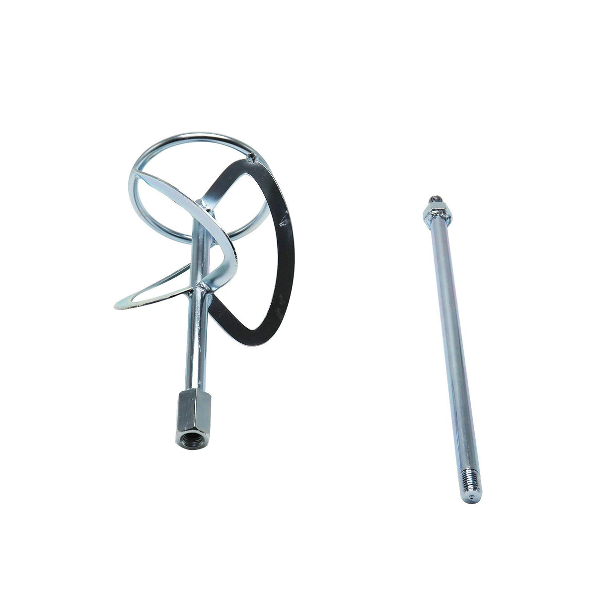 CXCESNS M14 Paint & Concrete Mixing Rod, Galvanized Drill Mixer Attachment