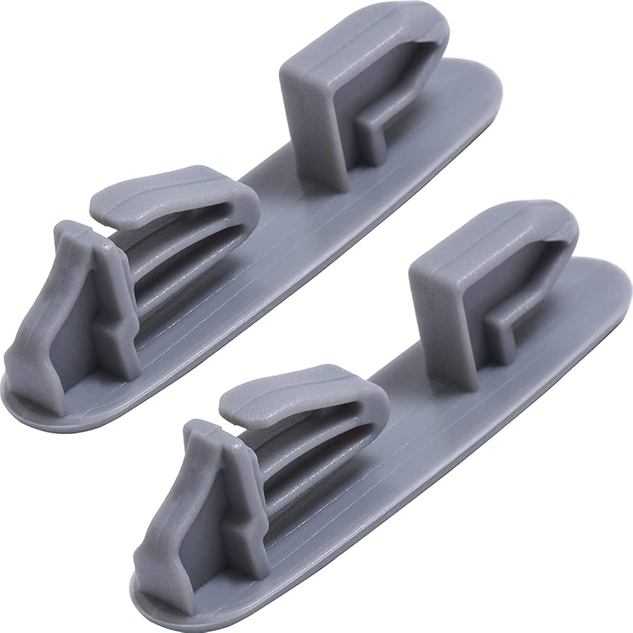 Whirlpool Dishwasher Dishrack Slide Rail Stop x2 Upper WP8565925