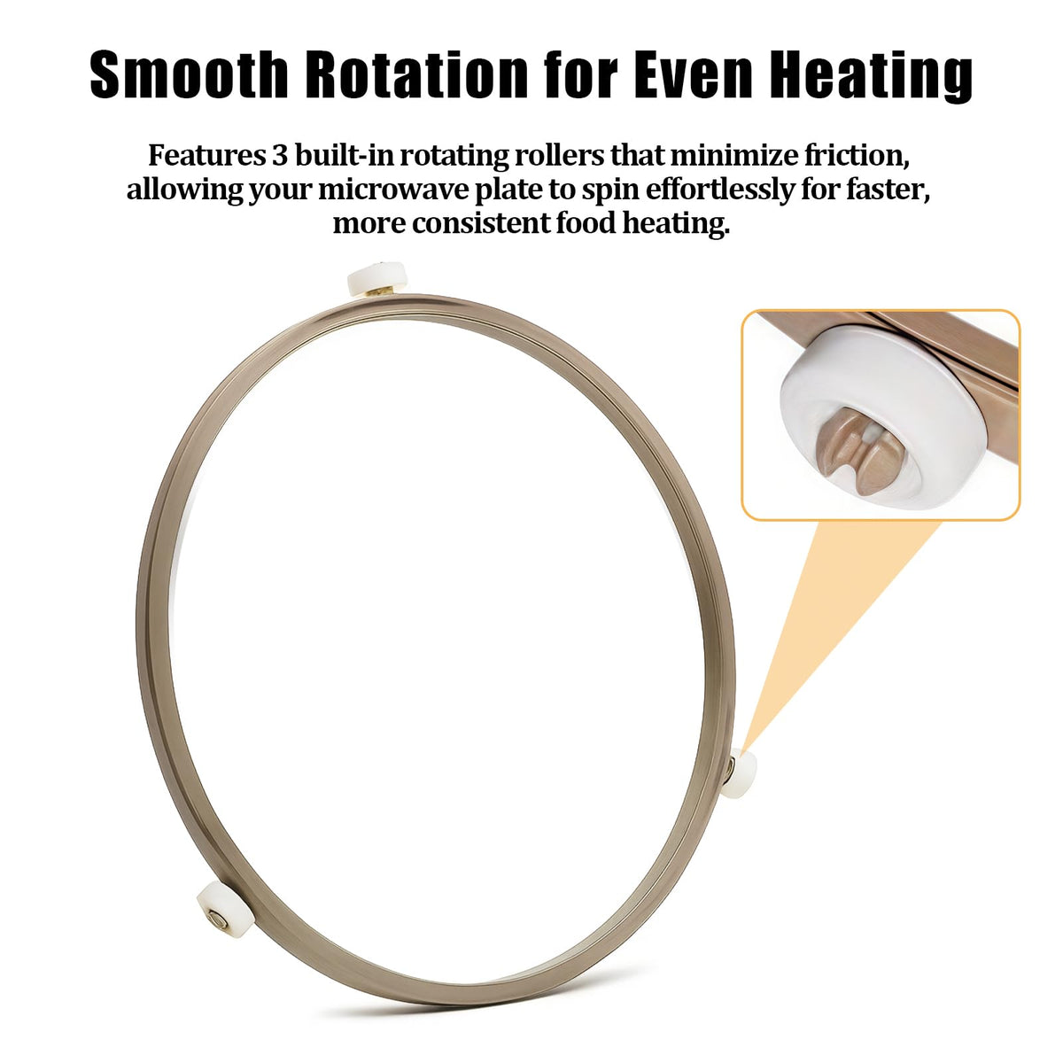 Microwave Turntable Ring Replacement 8.7-Inch Micr