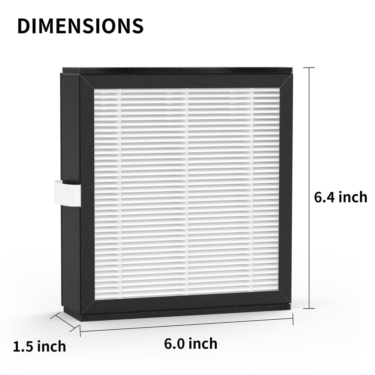 FCFMY 4 Packs Q10 Replacement Filters Compatible with Afloia Q10 Air Cleaner Purifier and Dehumidifier 2-in-1