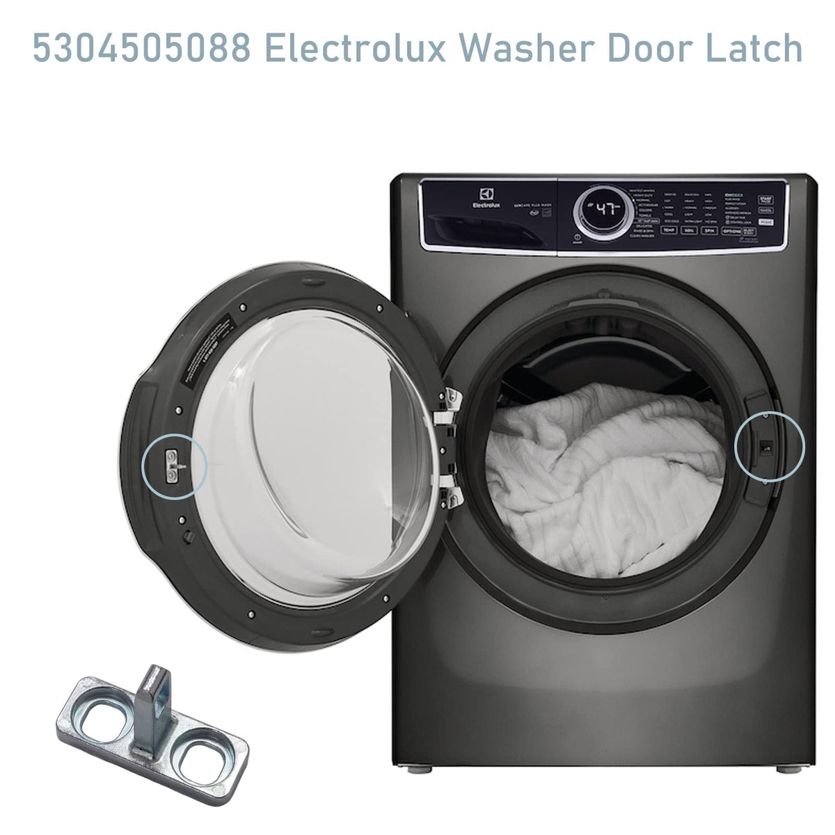 Replacement Electrolux Washer Door Latch 5304505088 for Electrolux