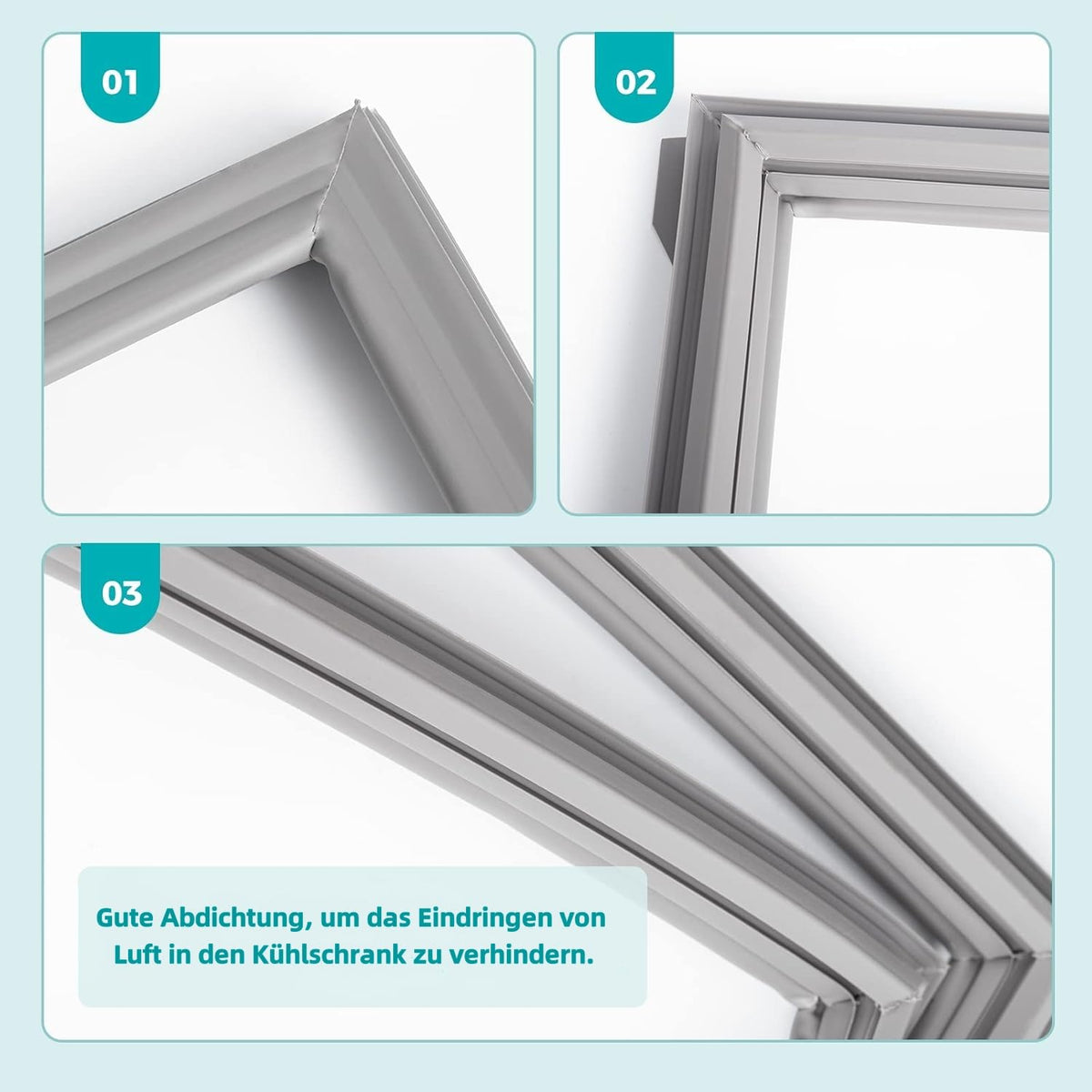MOrfiL Universal Refrigerator Door Gasket Freezer 