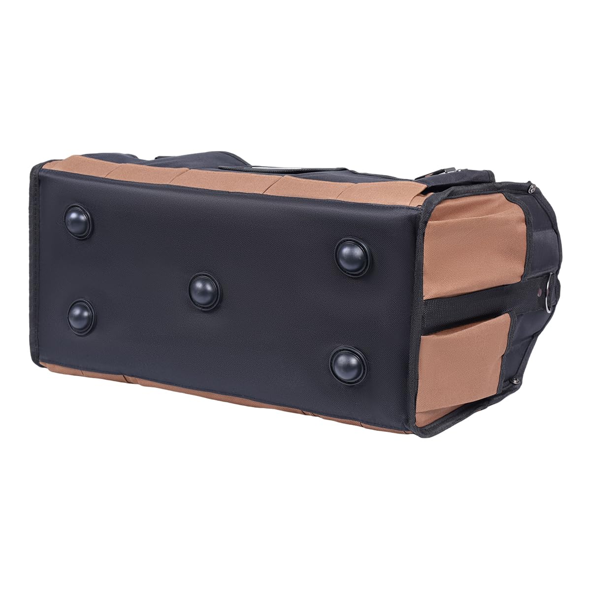 VSHXENG 20 Inch Tool Bag, Foldable 19 Pockets Tool Tote Bags with Tool Organizer with Adjustable Shoulder Strap, Easy Carry and Easy Tool Access Open Top Tool Bag
