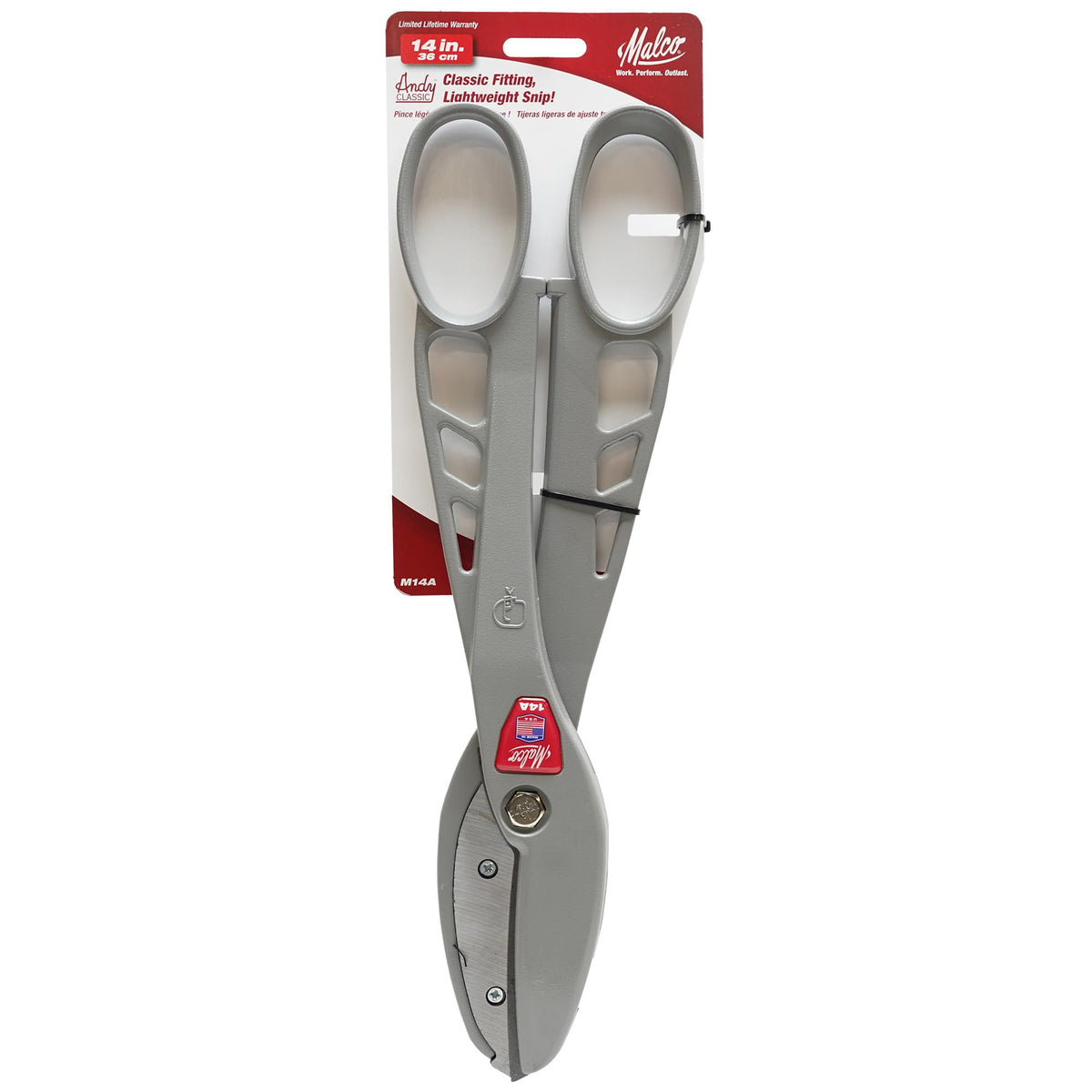 Malco M14A 14 in. Straight Cut Aluminum Snip