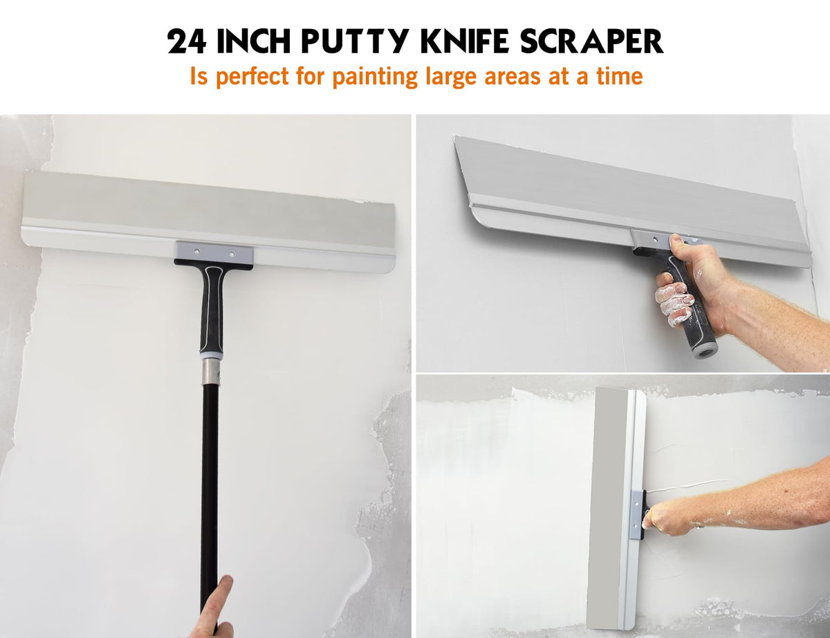 ROLLINGDOG 24 Inch Taping Knife Drywall Taping Knife