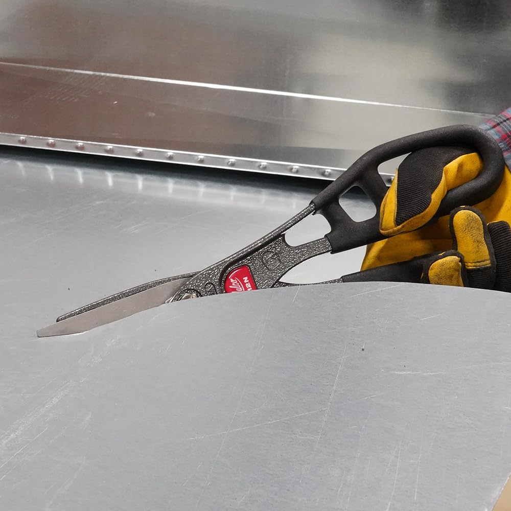 Malco MC12NG 12 in. Combination Cut Aluminum Snip with Comfort Grip