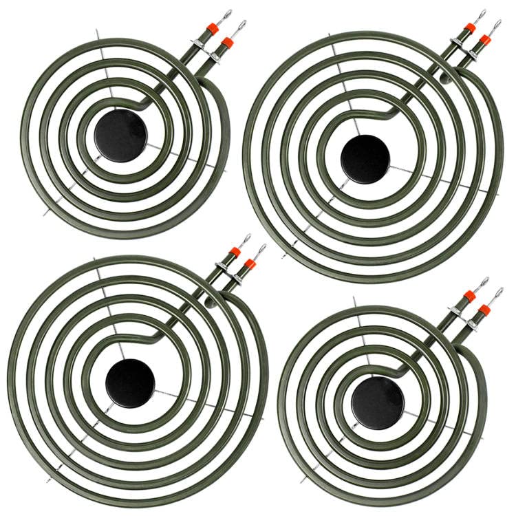 S-Union 4Pack MP22YA Electric Stove Burner Element For Whirlpool Stove Coil
