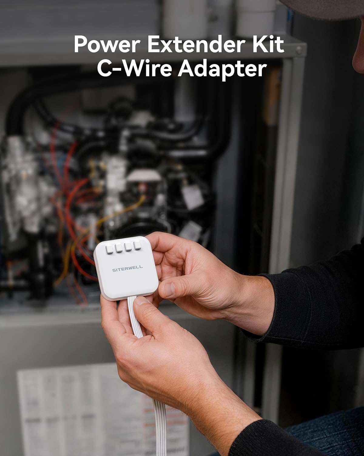 Power Extender Kit C-Wire Adapter, 24VAC Common Wire Solution