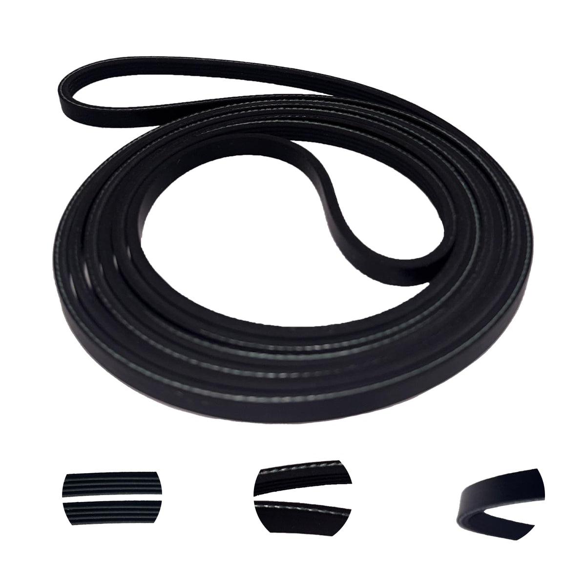 𝐔𝐩𝐠𝐫𝐚𝐝𝐞𝐝 Dryer Drum Drive Belt Premium Dryer Replacement Part Compatible with GE GTD42EASJ2WW GTD33GASK0WW GTD65EBSJ3WS DBXR463ED1WW GTDP180ED0WW GTD33EASK0WW 89.5 in