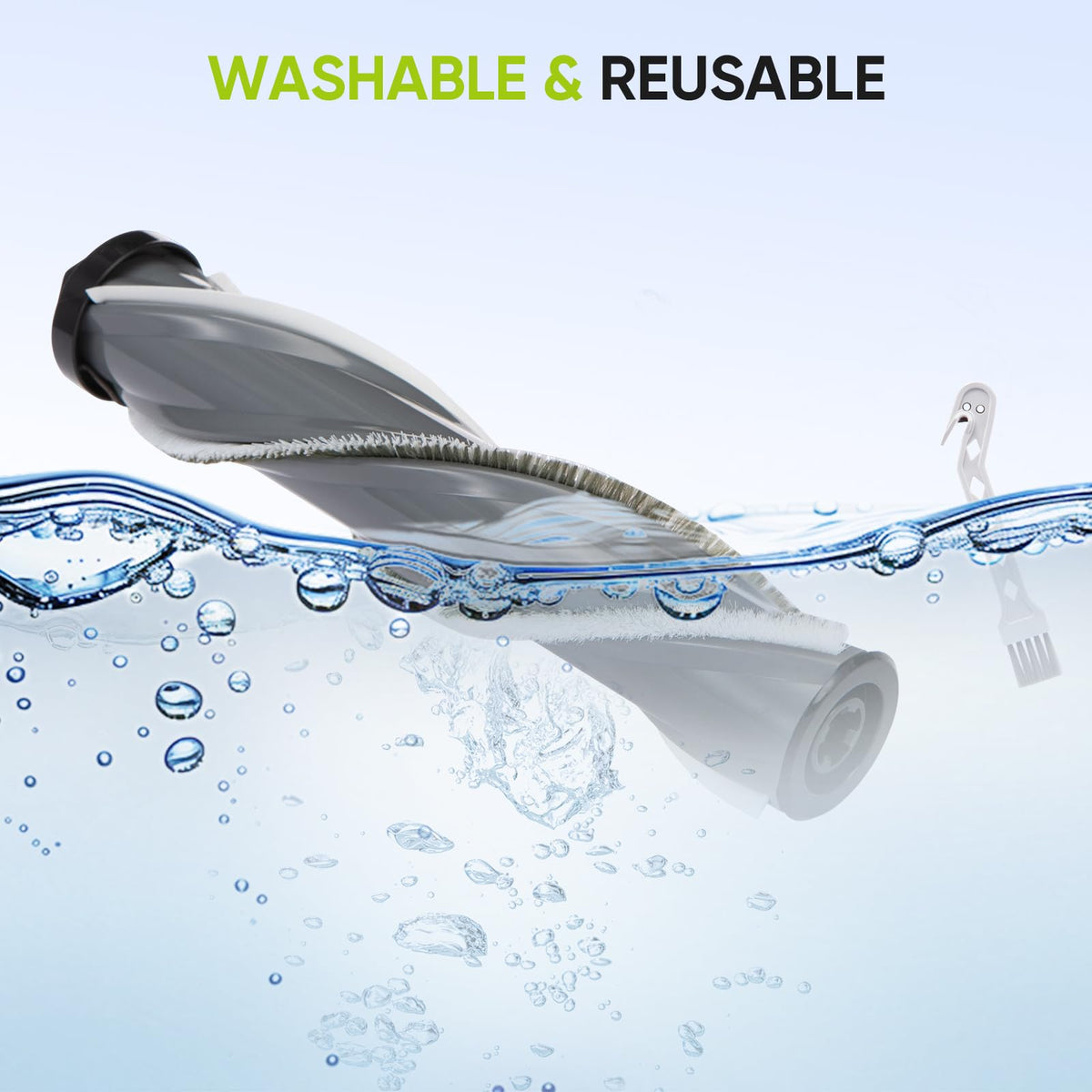 2Pcs Replacement Brush Roll Fits for Bissell Cleanview XR Pet 300W/200W