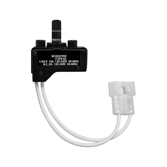 WPW10237959 Dryer Door Switch for Whirlpool, Roper