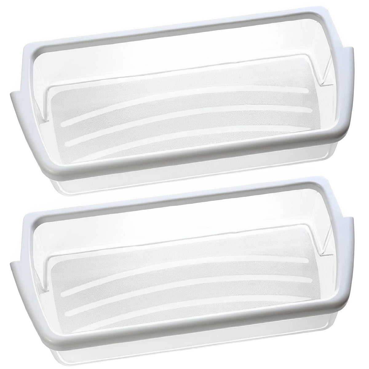 2 PACK Upgraded W10321304 Refrigerator Door Shelf Replacement Compatible with Whirlpool Fridge Door Bin WRS325FDAM01 WRS325FDAM02 WRS325FDAM04 ED5FVGXWS07 - Replace WPW10321304 AP6019471 2179574