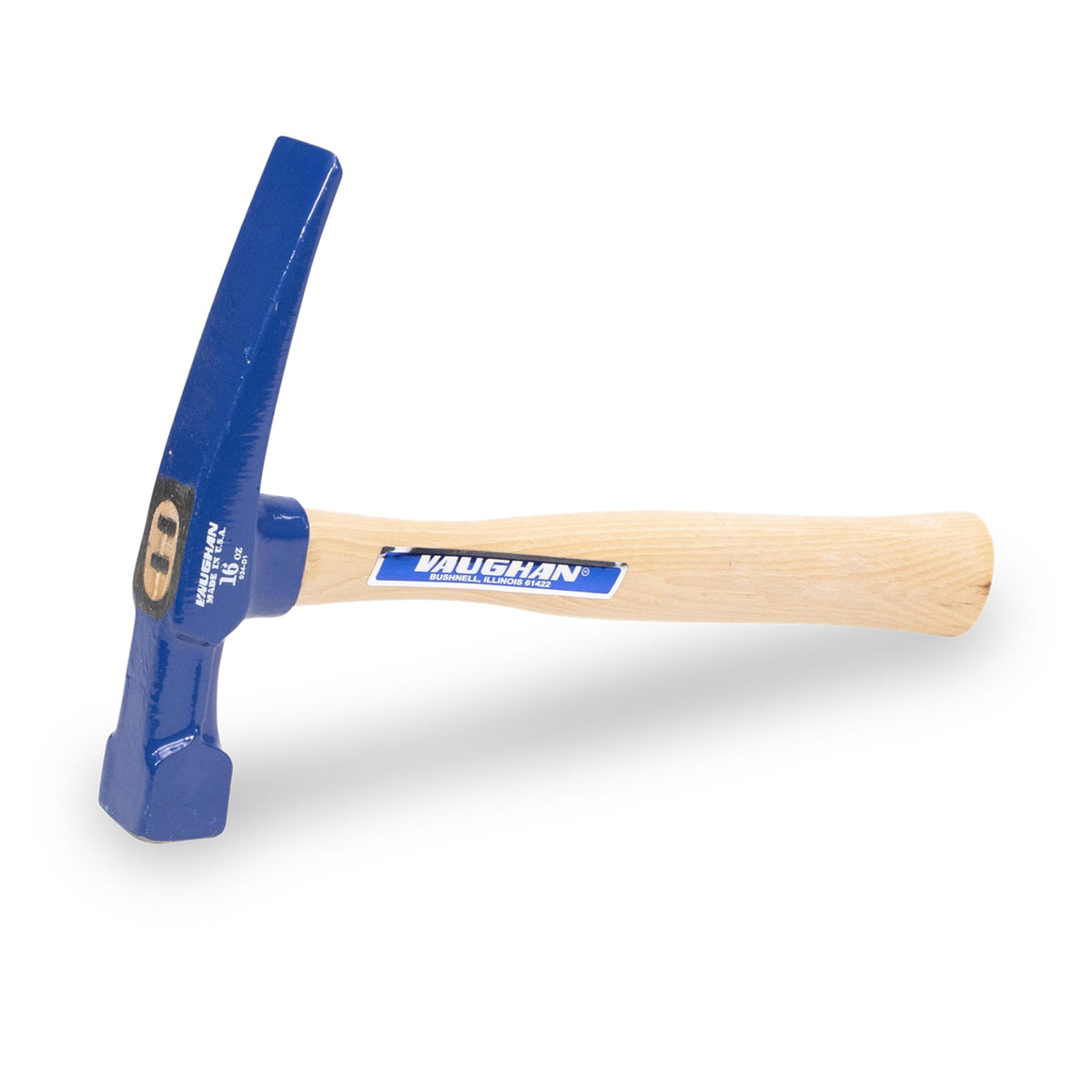 VAUGHAN Bricklayer Hammer, 16 Oz, Masonry Hammer, Assembled in the USA
