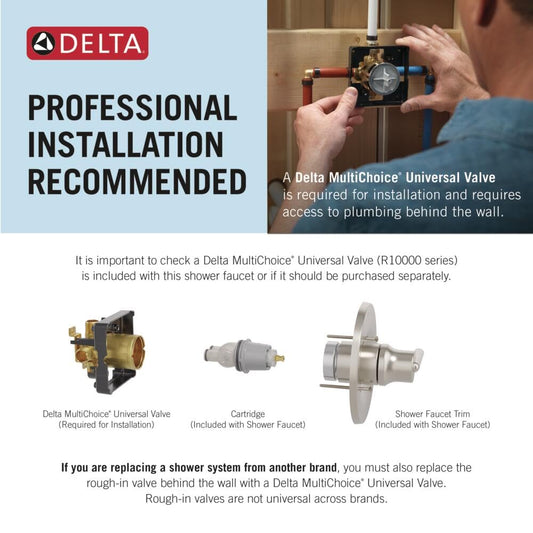 Delta T13022 Shower Valve Trim