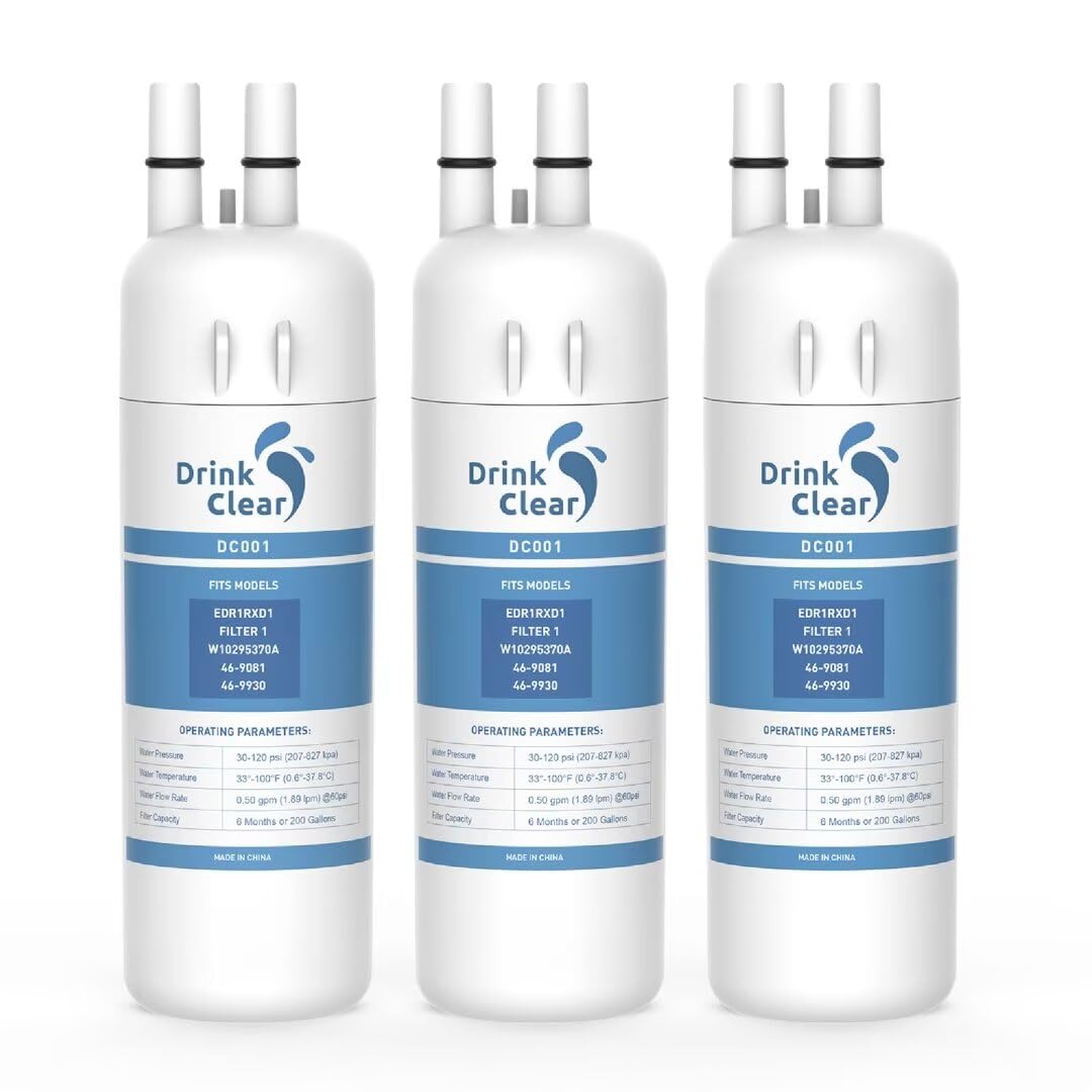 Replacement for Whirlpool EDR1RXD1, 3 Pack