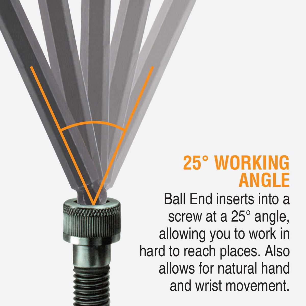 Bondhus 20199 Balldriver L-Wrench DoublePK, 10999 1.5-10mm & 10937 0.050-3/8", Multicolor, One Size