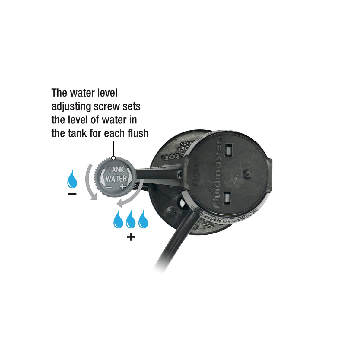 Fluidmaster 400A Fill Valve & 2-Inch Flapper Toilet Repair Kit