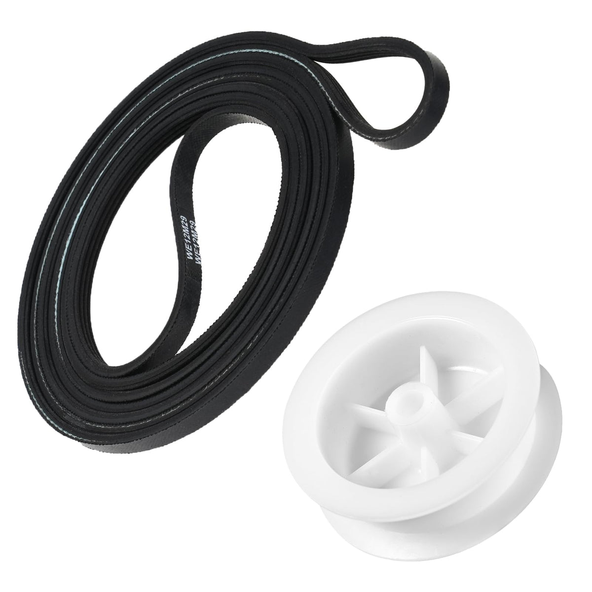 WE03X31620 Dryer Idler Pulley & WE03X29897 Dryer Belt Replacement Kit