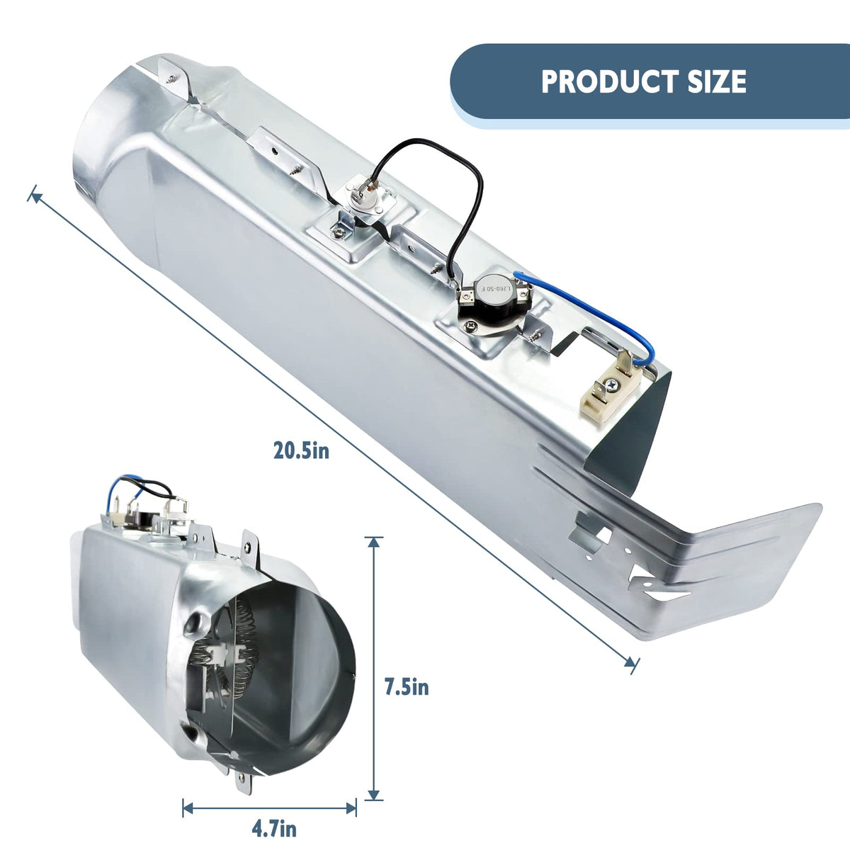 DC97-14486A Heating Element Dryer Replacement Compatible with Samsung dryer