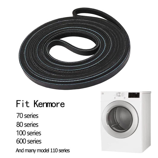 Dryer Drum Drive Belt for Kenmore Series 70 80 100 600& Replaces Model 110