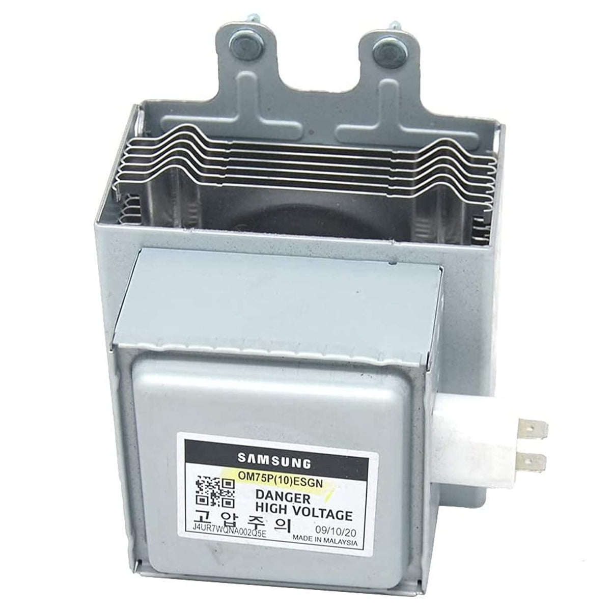 [OM75P(10) Magnetron OEM Mania] OM75P(10) ESGN WB27X10017 New OEM Produced for Samsung Microwave Oven Magnetron Replacement Part