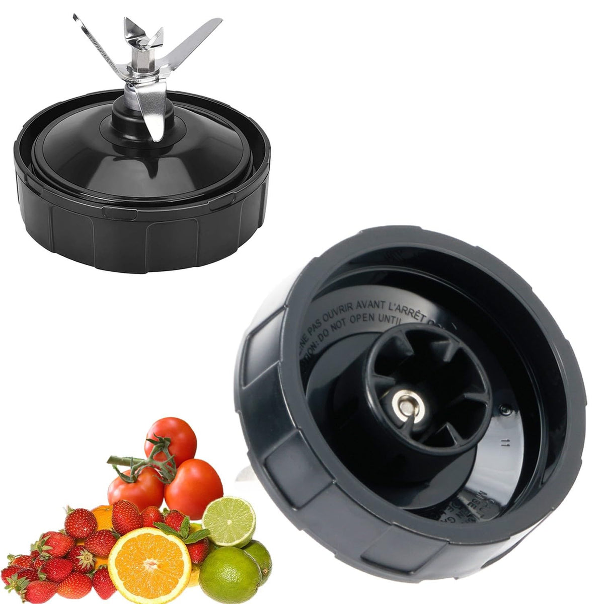 [Upgrade] Replacement 6-Fins Female Blender Blade Parts Compatible with Ninja Auto iQ Blenders. [4Inch Female Fins ONLY]