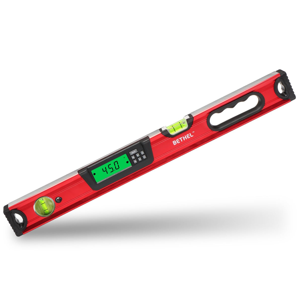 BETHEL 24Inch Digital Level with LCD Display Magnetic torpedo MeasuringTool