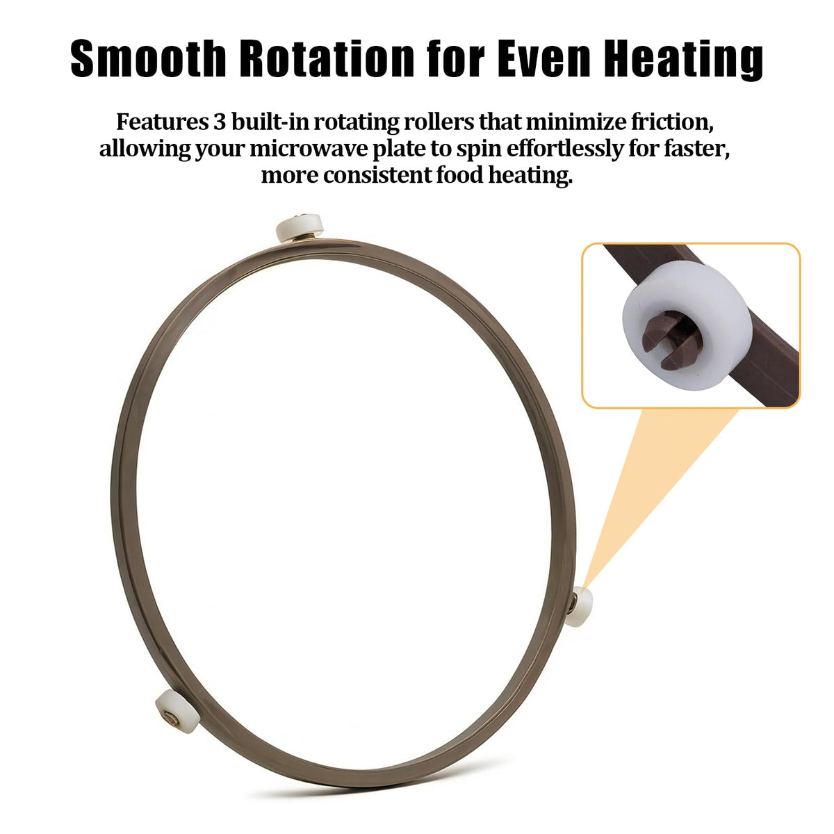 Microwave Turntable Ring Replacement 7.4-Inch Micr