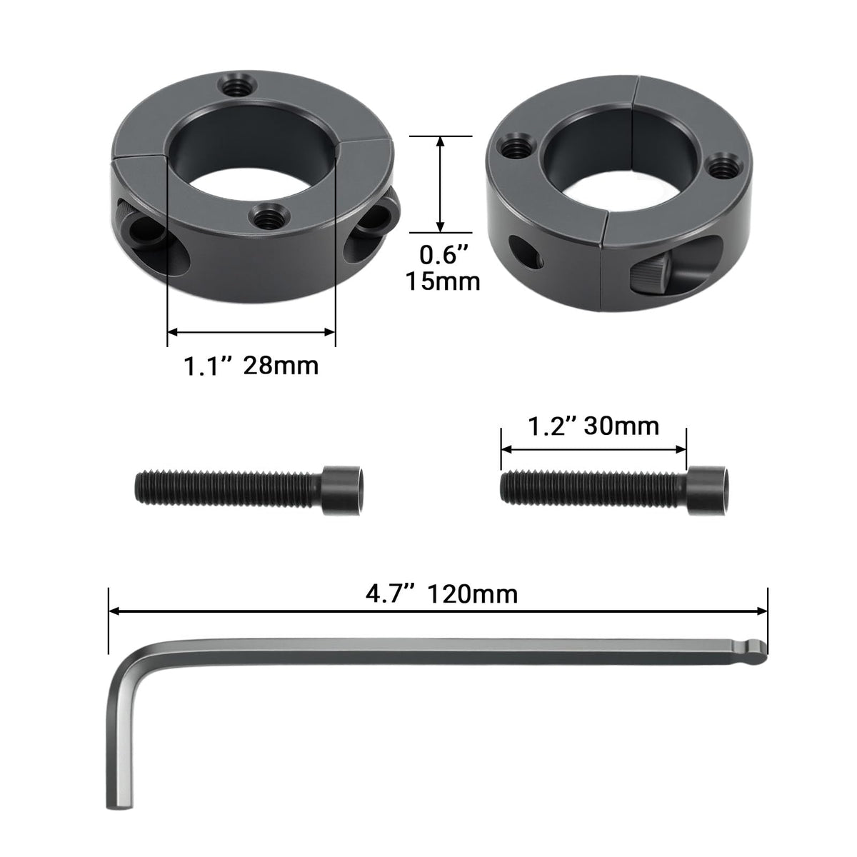 11-16.5 Inches Office Chair Gas Cylinder Replacement Kit, TOP-ACTIVATED