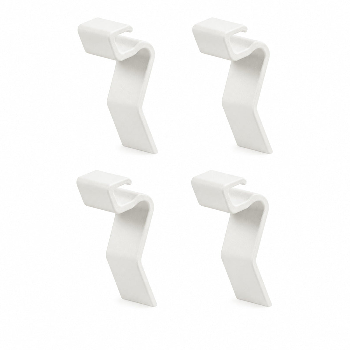 Freezer Wire Shelf Support Bracket Compatible with Frigidaire FFUE2022AW6 Upright Freezer Shelf Repair System 4-Pack Replacement Kit, Plastic Wire Shelf Corner Support Clip