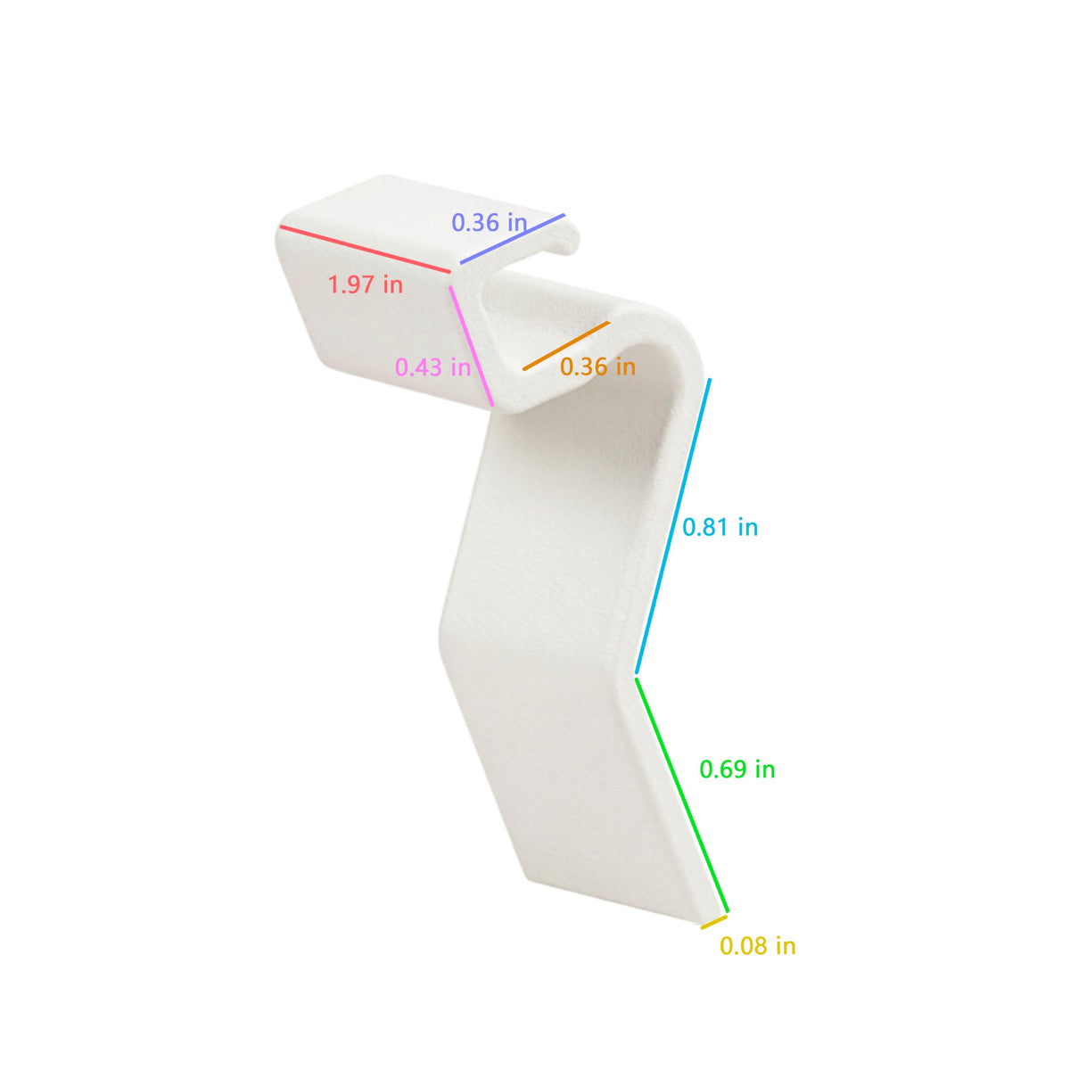 Freezer Wire Shelf Support Bracket Compatible with Frigidaire FFUE2022AW6 Upright Freezer Shelf Repair System 4-Pack Replacement Kit, Plastic Wire Shelf Corner Support Clip