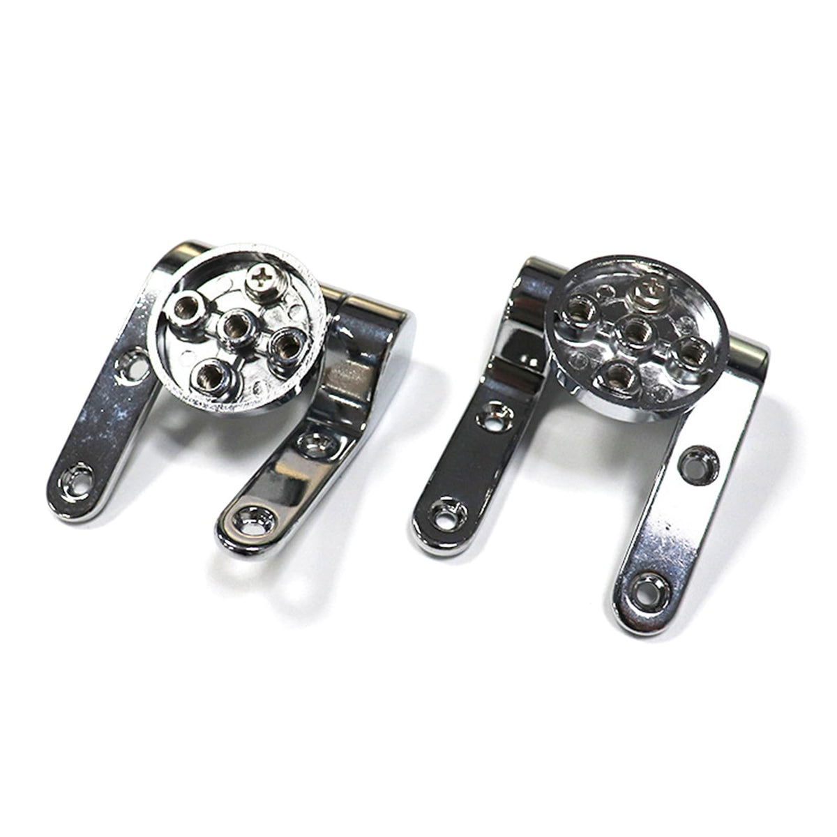 Haoyull Toilet Seat Hinges Replacement Part Toilet Lid Hinges with Soft-Close Mechanism Hinge for Toilet Seat Simple Install