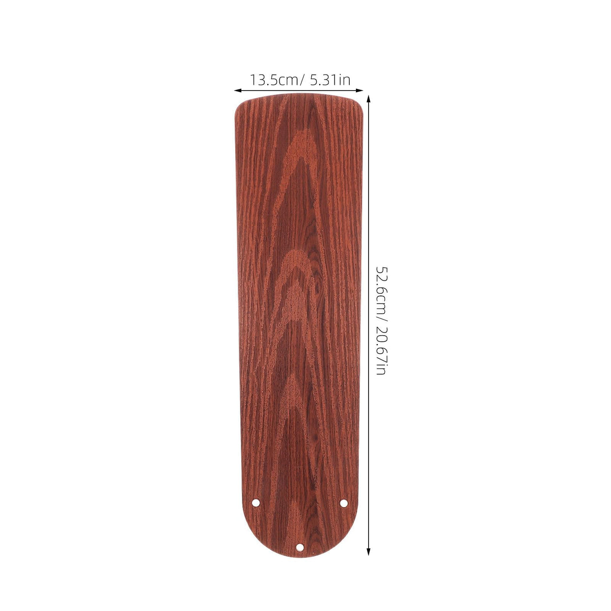 JOINPAYA 5pcs Replacement Fan Blades for 52" Ceiling Fans - 21" Length Weatherproof Plastic Blades Wood Grain - Substitution for Broken in Indoor Summer Use