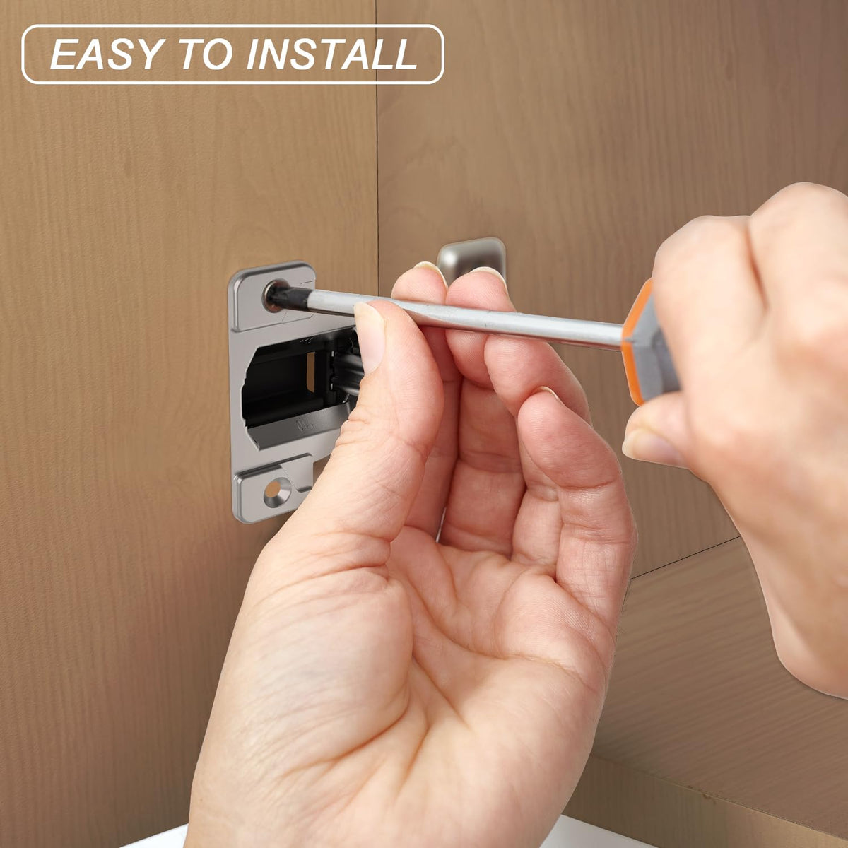 Replacement for Blum 33.3600,Compact 33 Screw on 110 Degree Opening Face Frame Cabinet Hinges,Cabinet Door Hinges,Replace Original Blum Hinges(with Screws, Mounting Plate Not Included) (8 Pack)