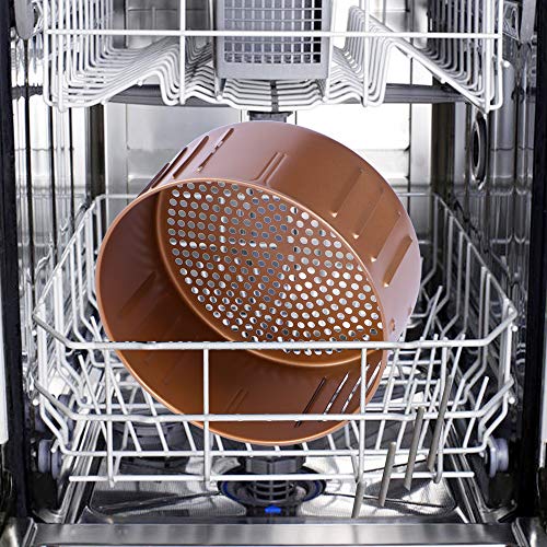 Air Fryer Replacement Basket 3.7QT For Power,Air fryer Accessories for Gowise USA, Non-Stick Fry Basket