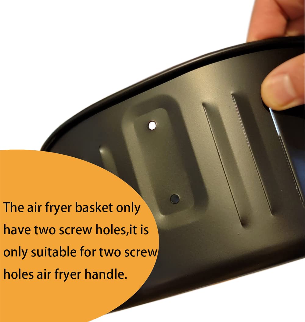 Air Fryer Replacement Basket for Power XL 5.3QT,Air Fryer Accessories for Gowise USA 5.8QT,Non-Stick Fry Basket