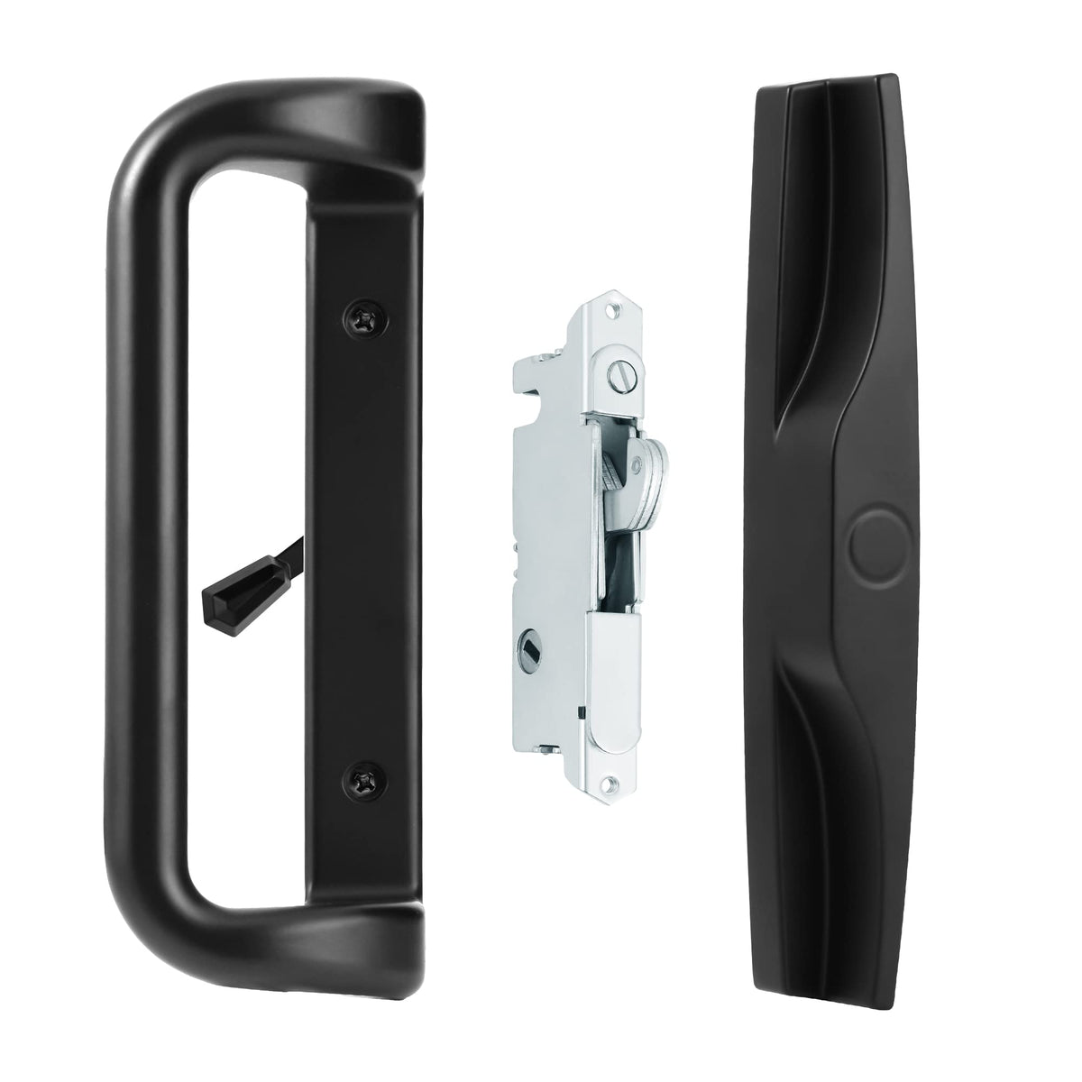 House Guard Sliding Patio Door Handle Set, Mortise Lock, 3-15/16"