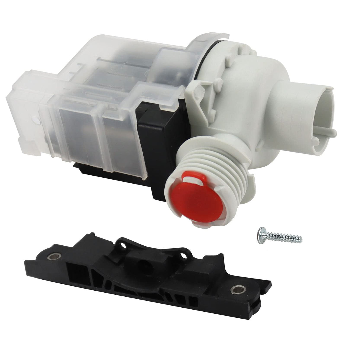 137221600 134051200 137151800 Washer Drain Pump by Techecook (365-DAYS WARRANTY) - Fit for Kenmore Frigidaire Washing Machine - Replacement Part 137108100 134740800 AP5684706 134740500 PS7783938