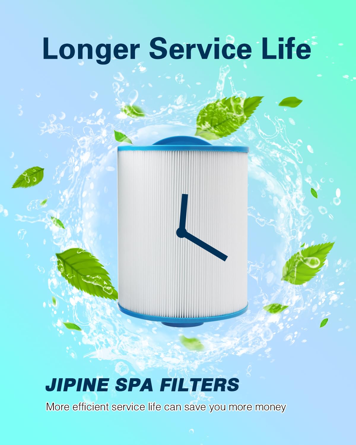JIPINE PAS50SV Hot Tub Filter Replaces Artesian Spa Large Filter, 2 Pack