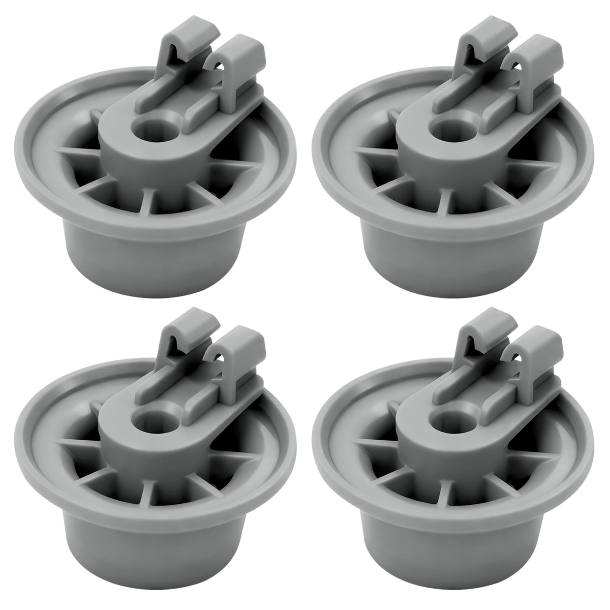 10016657 Fits for Bosch Dishwasher Extended Lower Rack Wheel Kit Replacement for Bosch Dishwasher Rack Wheels (4pack)