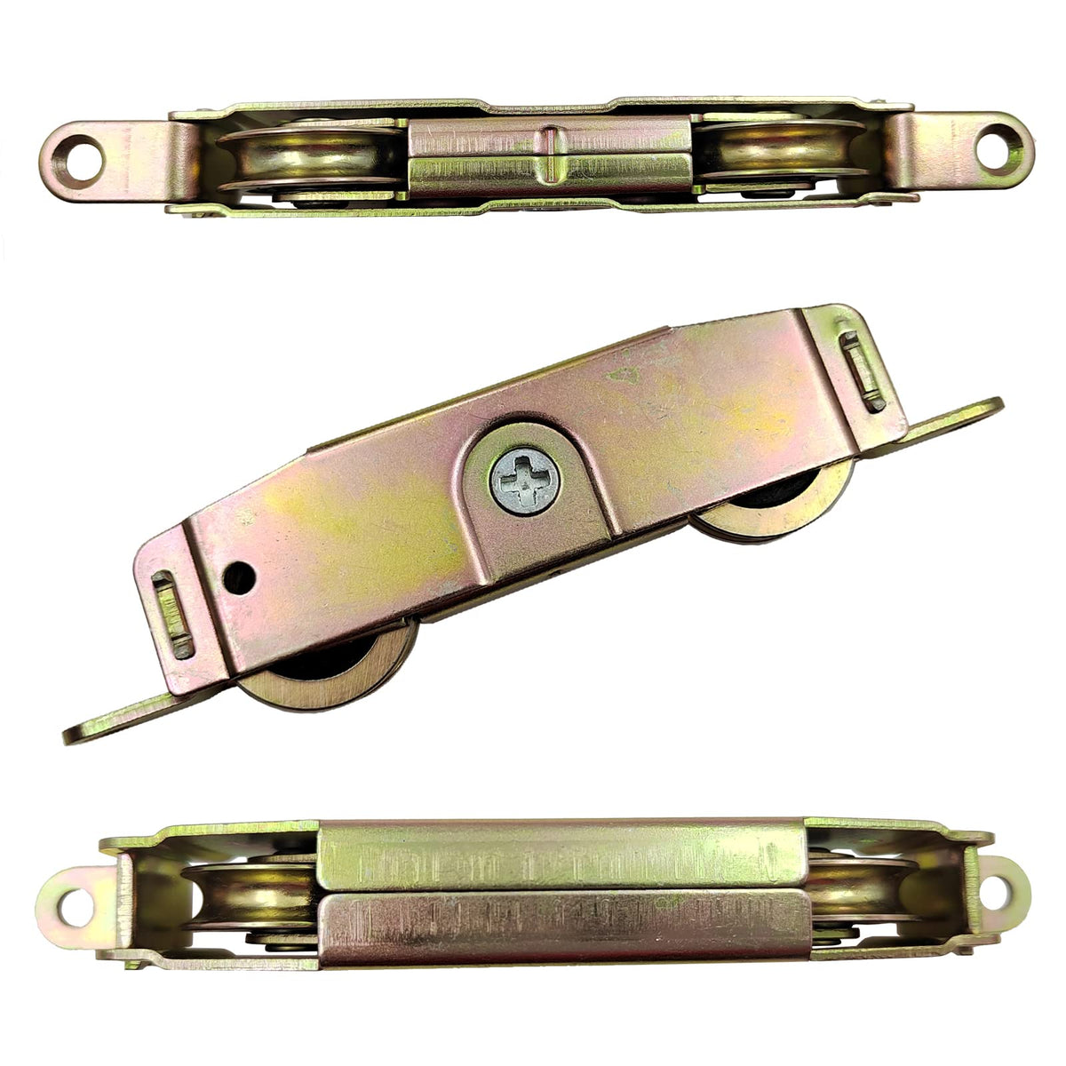 Sliding Patio Door Roller Assembly for Truth Part #31761A, Jeld Wen, Milgard, Marvin, Peachtree, Caradco, 1-1/4" Steel Ball Bearing, Side Adjustable, 2 Pack