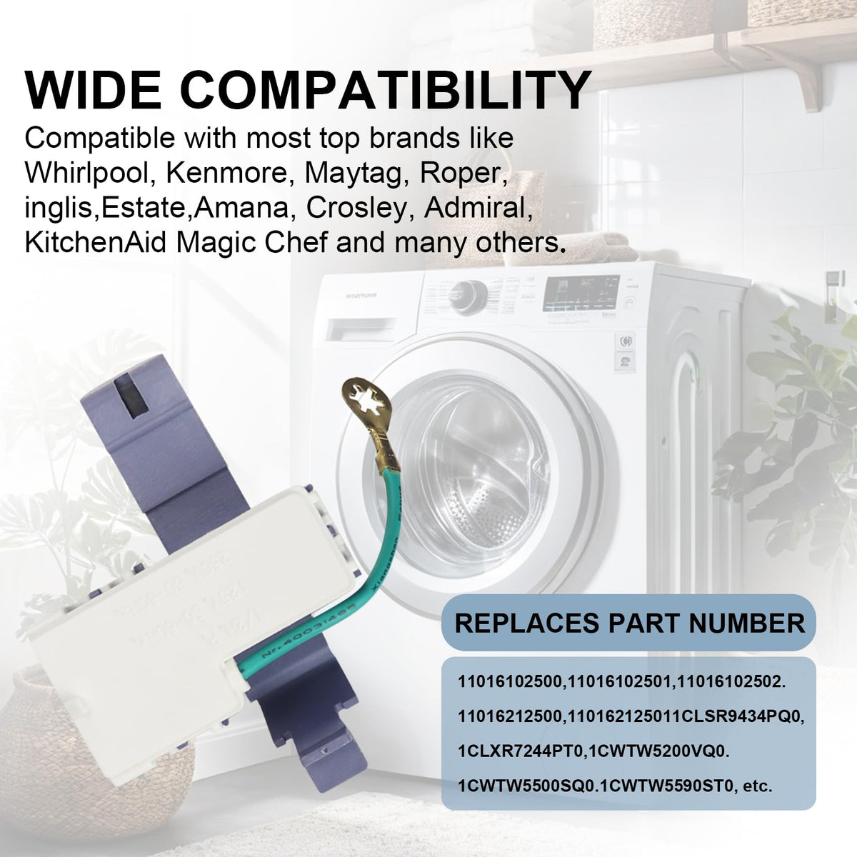 Sikawai 8318084 Washer Lid Switch Replacement Part