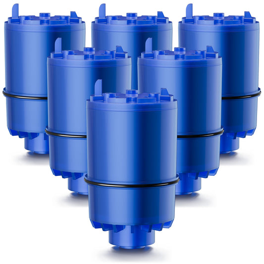 Faucet Mount Replacement Filter 6 pack, Fit for Pur RF-3375 Water Filter Replacement, Compatible with All PUR, PURS PLUS RF-9999 Faucet Filtration Systems with Lead Removal & 18-Month Value By AVXBYR