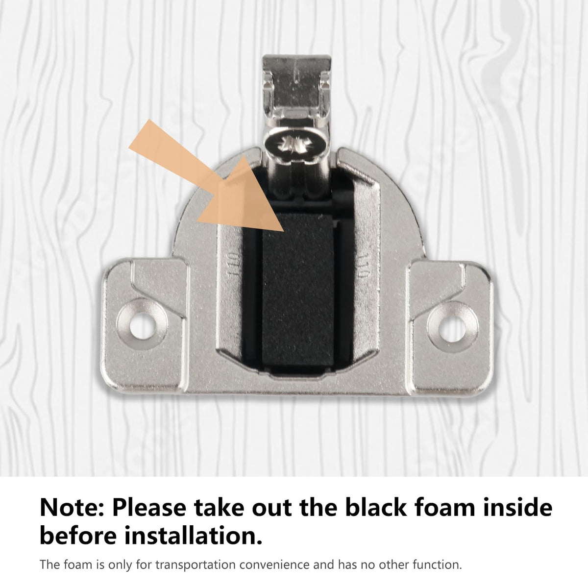 Replacement for Blum 30.310-11.02 Compact 33 Cabinet Hinges, 8-Pack