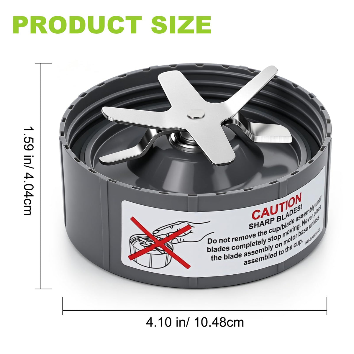 Replacement Extractor Blade Fit for NutriBullet 600W 900WPro Series Blender