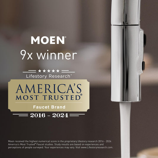 Moen Oil Rubbed Bronze Replacement 4-Function Eco-Performance Handheld Showerhead, 164927ORB