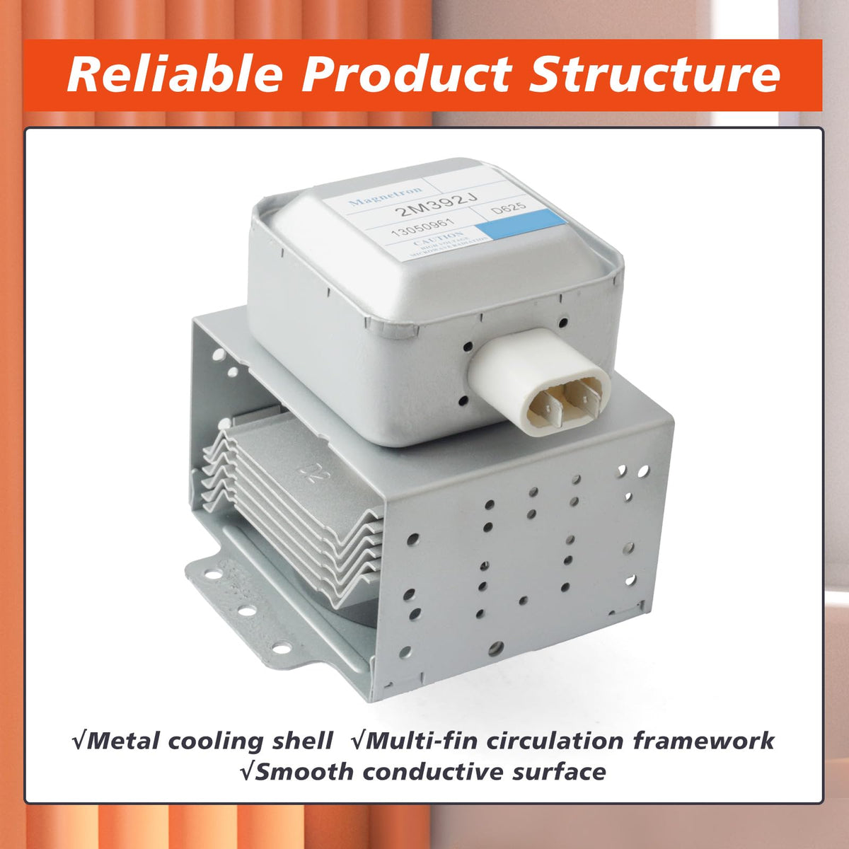 Mhrxusd WB27X41826 Microwave Magnetron Compatible with GE Microwave Ovens
