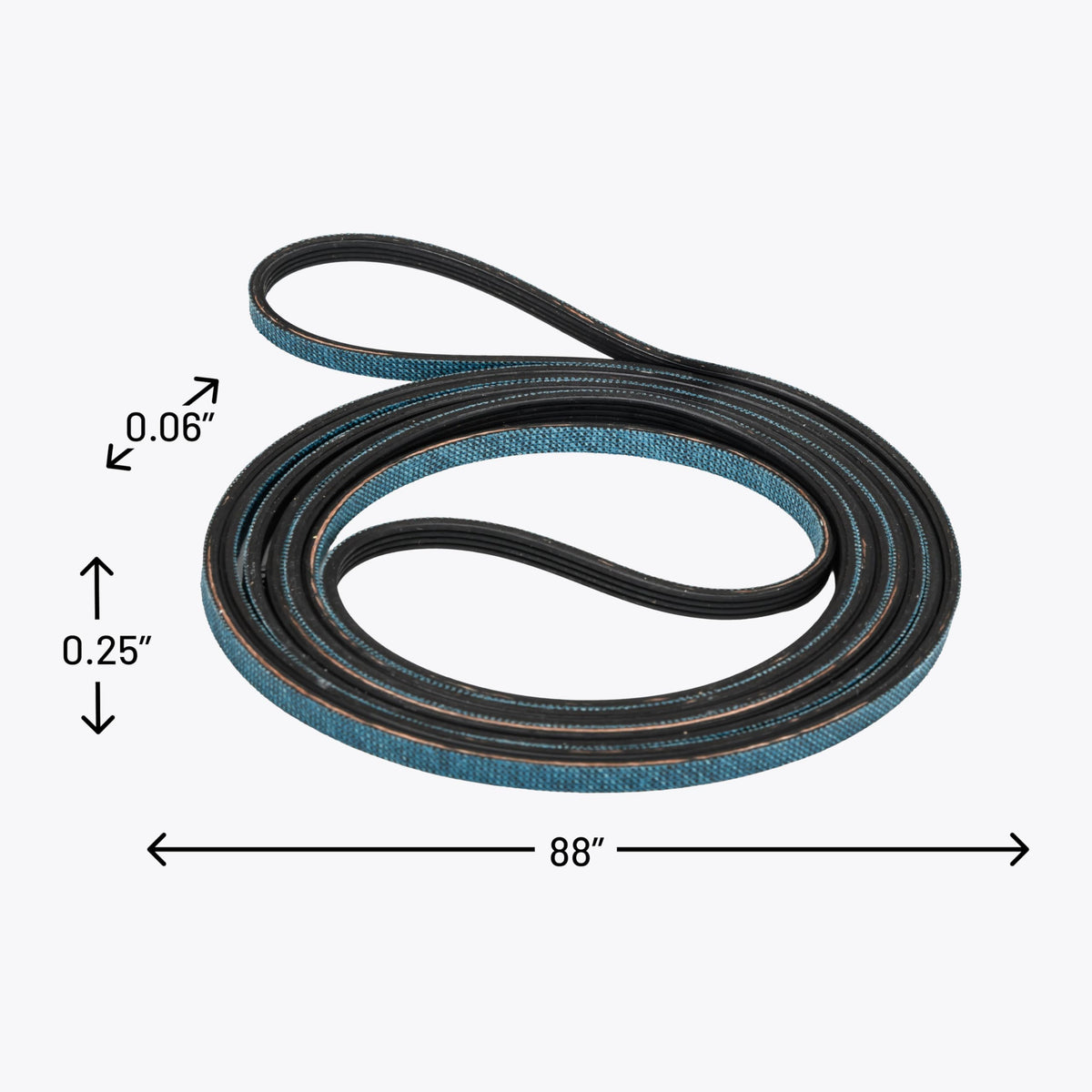 Smart Choice 134503600 Dryer Drum Belt Compatible with Frigidaire, Compatible with Electrolux Dryers, Replaces AP3865318 PS1148434 5303283471