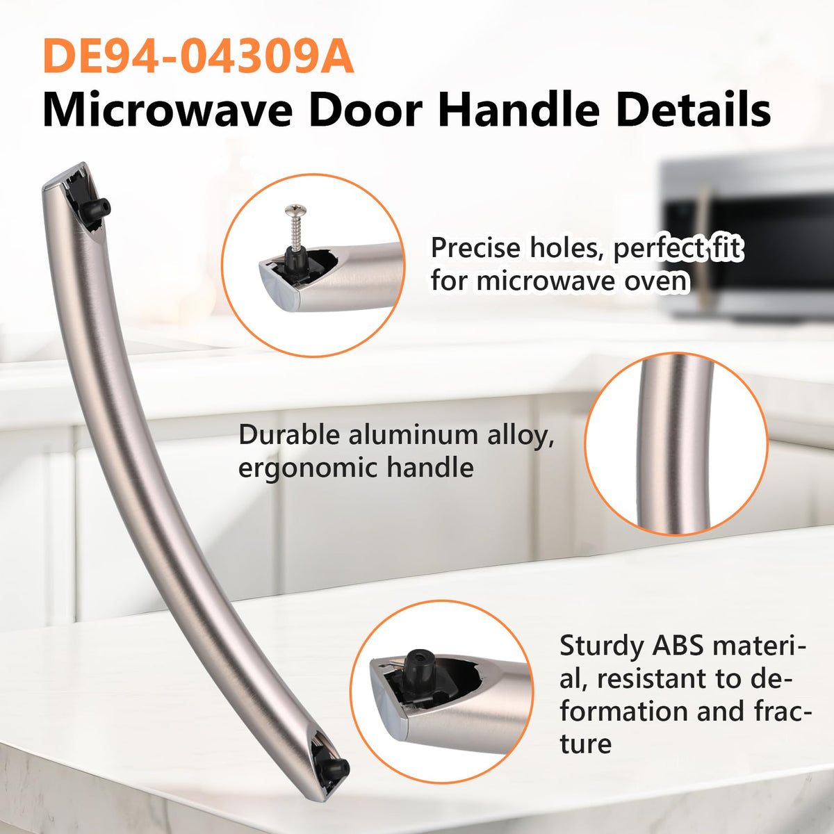 ME19R7041FS ME17R7021ES Microwave Handle, DE94-043