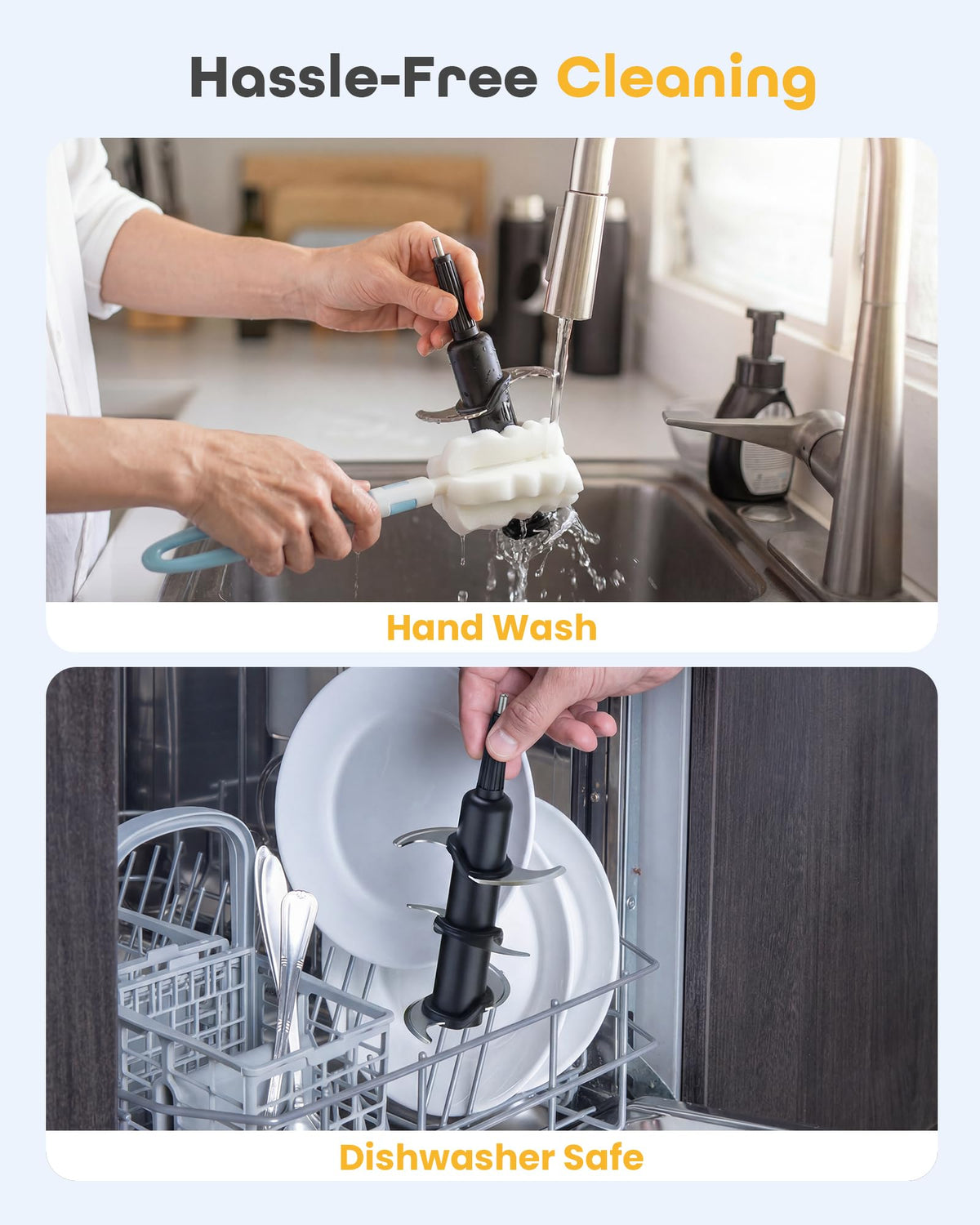 Blender Blade Replacement for Ninja 72 oz Pitcher, Replacement Parts for Nutri Ninja 1100W 1200W 1500W BL610 CT610 BL640 BL642 BL680 BL770 BL910 BN701 BN751 BN801